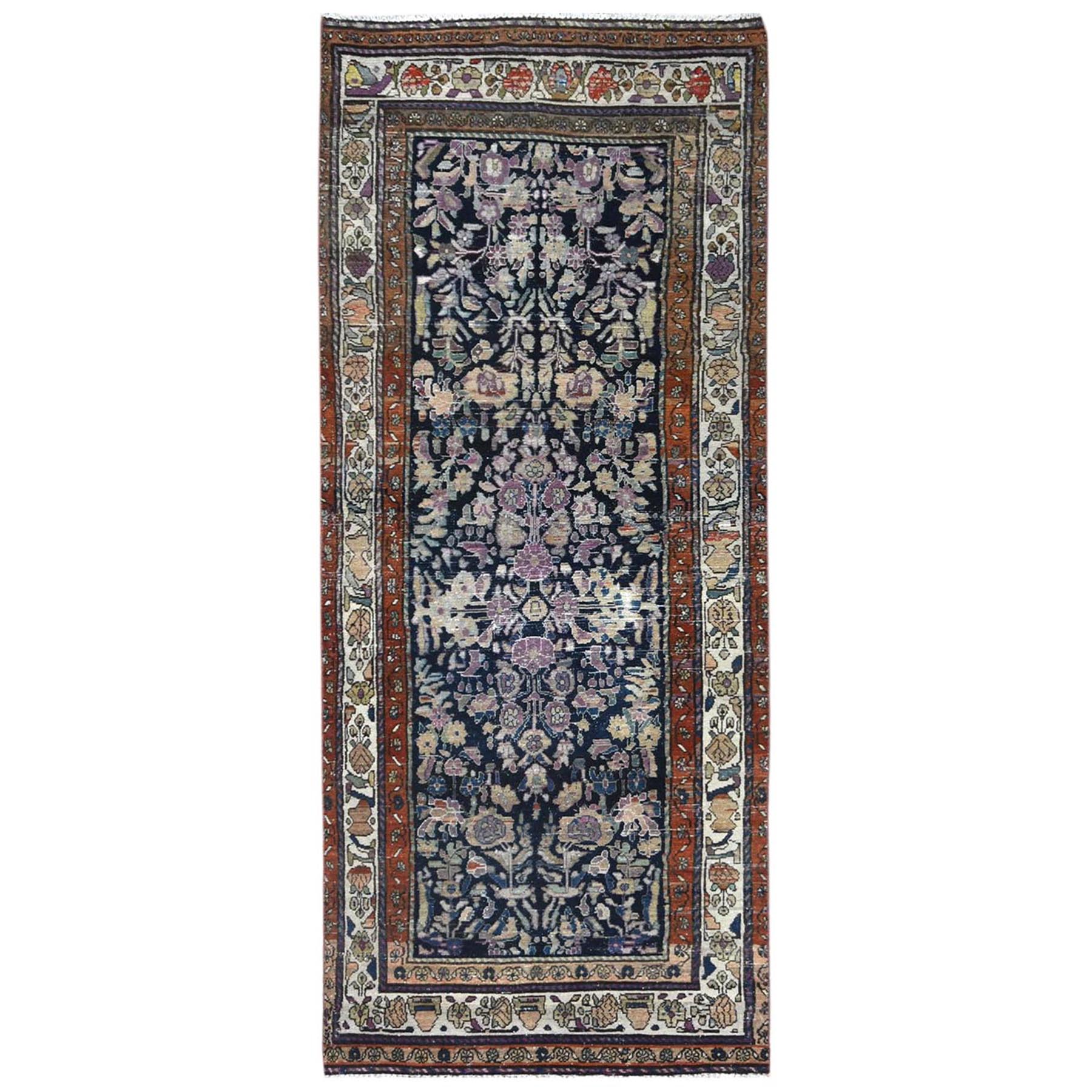 Overdyed & Vintage Rugs LUV730665